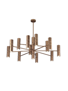 TURBO - Metal chandelier by Metal Lux - view 3